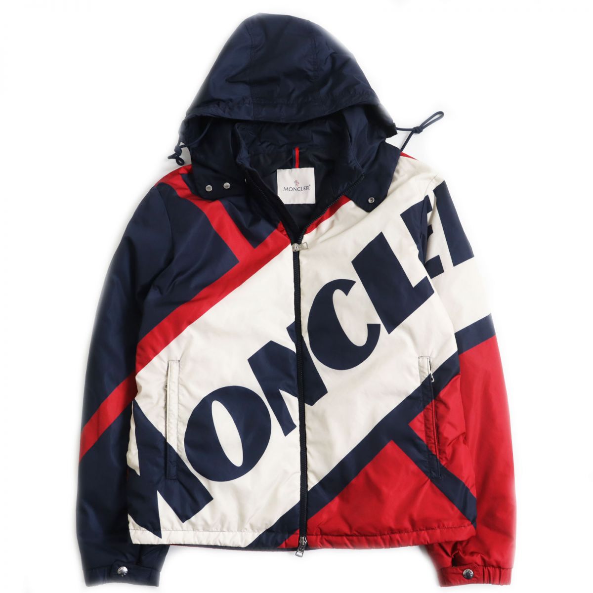 Moncler BERT Logo Hooded Down Jacket