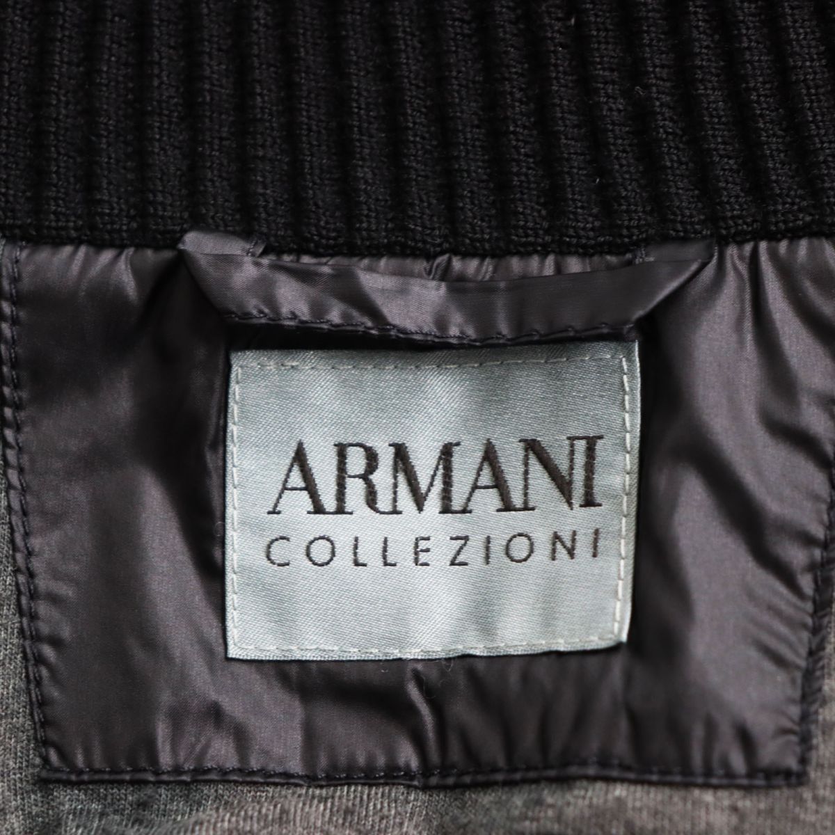 Armani Collezioni Hooded Down Coat, Black, Men's