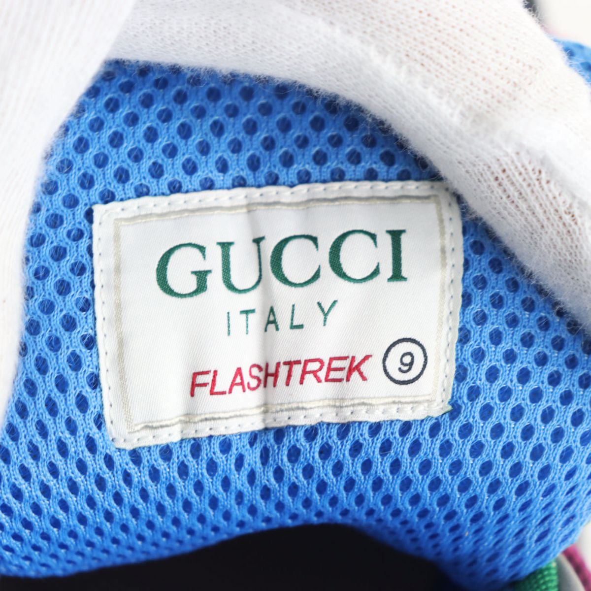 Gucci Flashtrek Suede Leather Sneakers 9