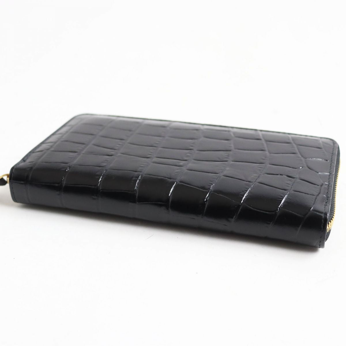 ETTINGER Leather Crocodile Embossed Wallet