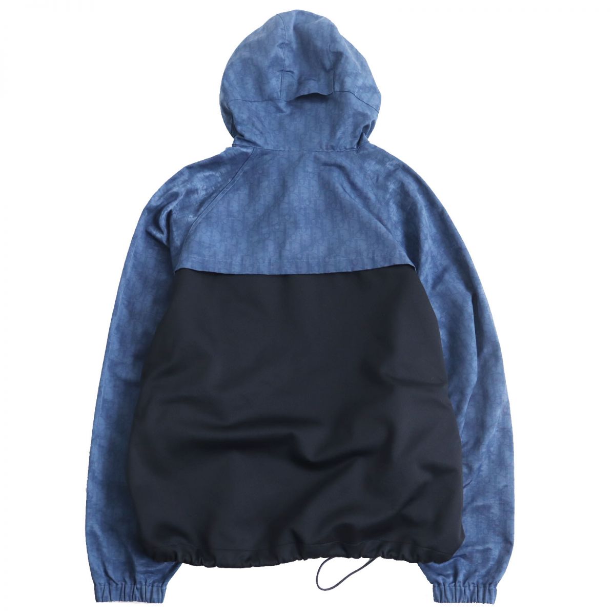 Dior Oblique Pullover Anorak Parka L Blue