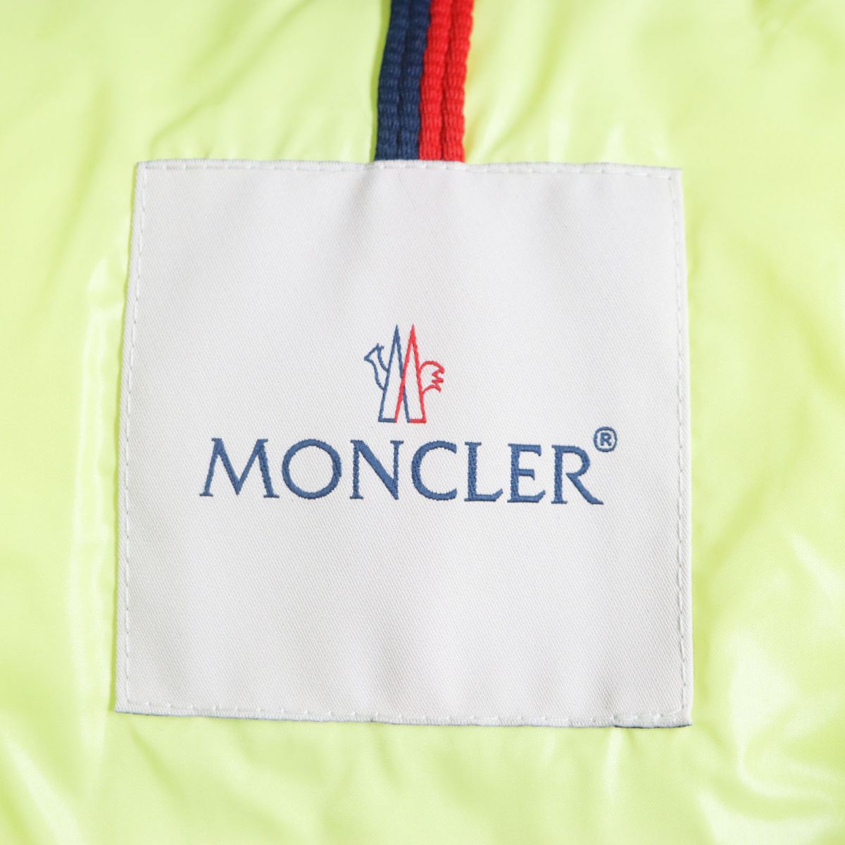 Moncler MAURY Logo Patch Half Zip Hooded Down Jacket