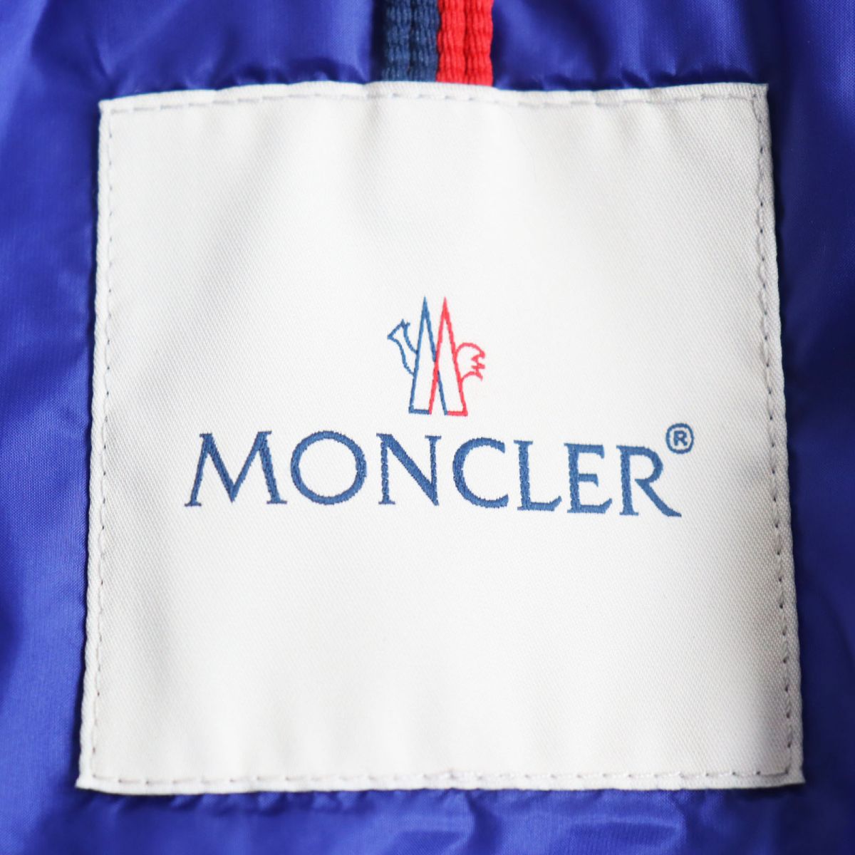 Moncler FAIVELEY Hooded Down Jacket Blue Size 3