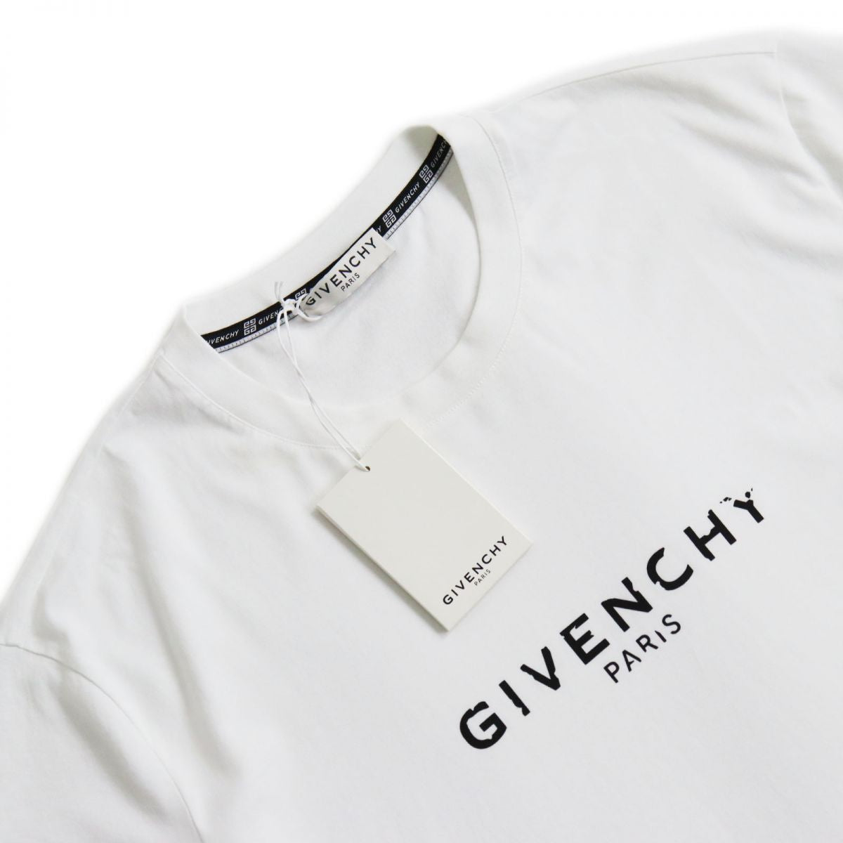 Givenchy Logo Print Crew Neck T-Shirt XXL