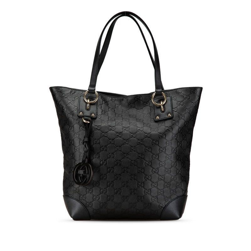 Gucci Leather Guccissima Interlocking G Tote Bag 247237