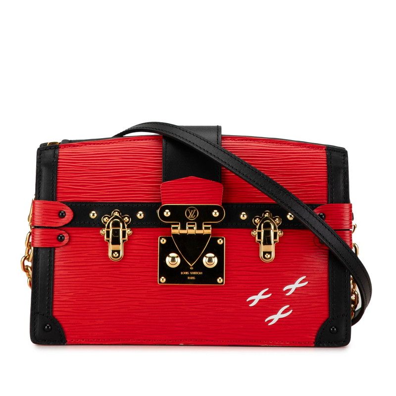 Louis Vuitton Trunk Clutch Epi 2way Bag