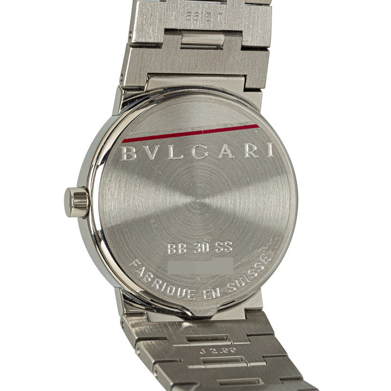 Bvlgari BB30SS Quartz Stainless Steel Watch in Very Good Condition