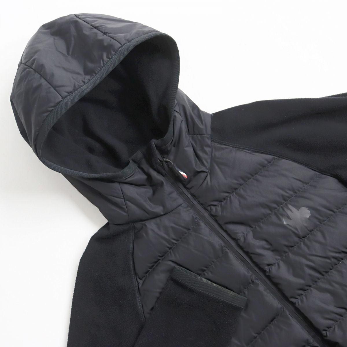 Moncler Grenoble Hooded Down Jacket Black M