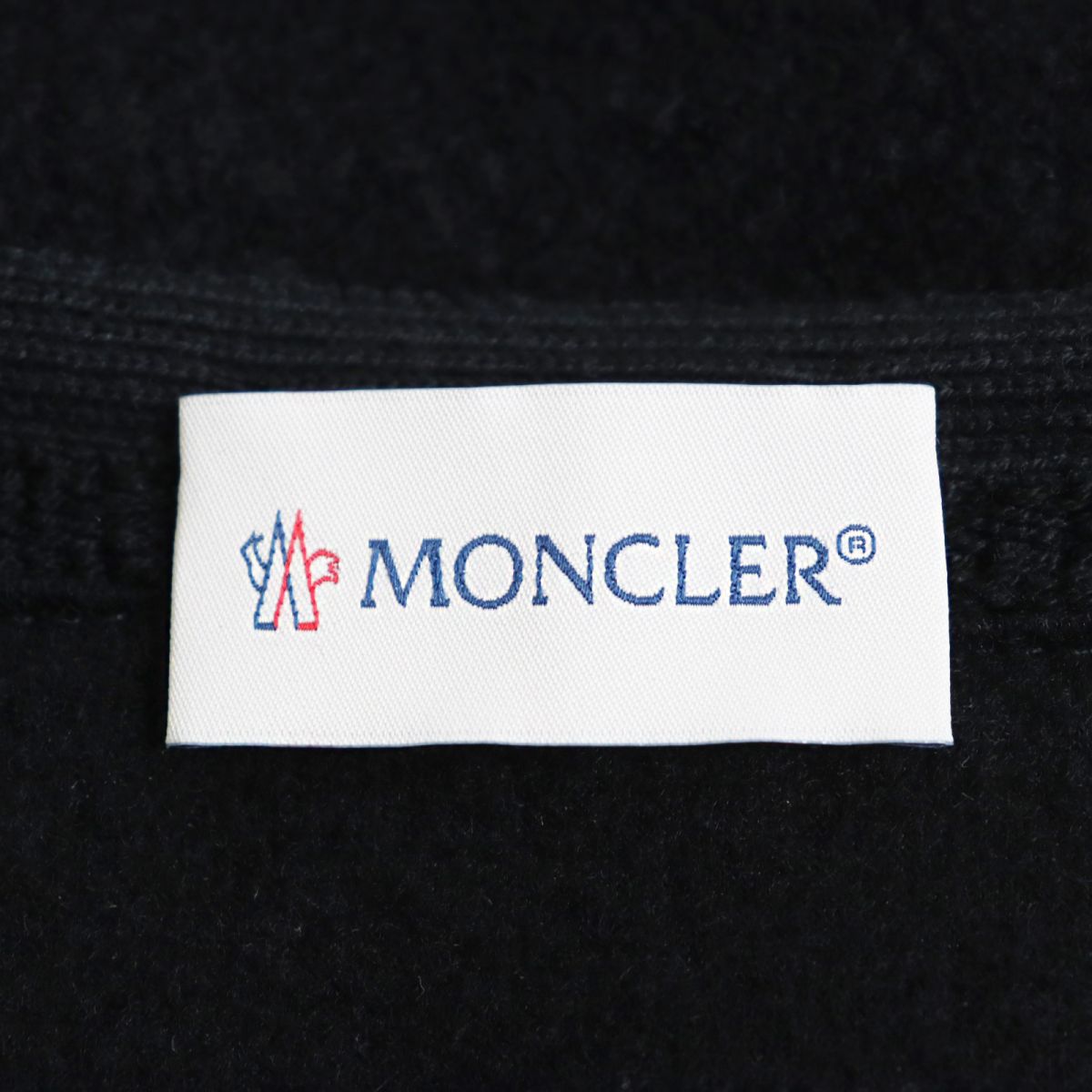 Moncler MAGLIONE TRICOT CARDIGAN Hoodie Black L