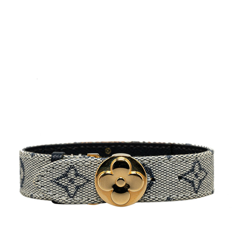 Louis Vuitton Canvas Leather Bracelet M64458