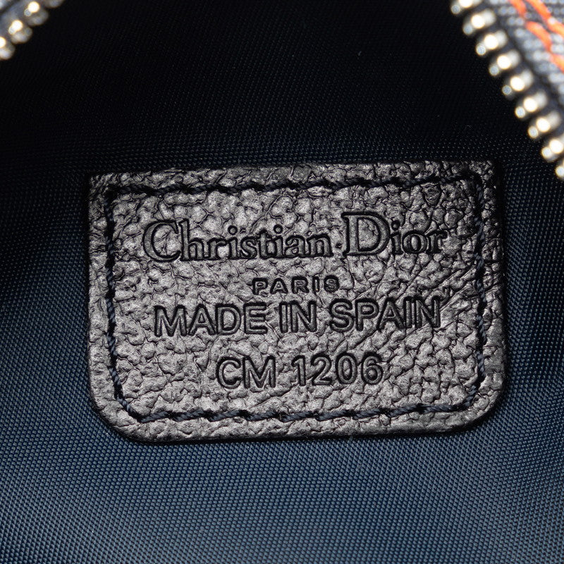 Dior Trotter Denim Pouch Indigo Blue