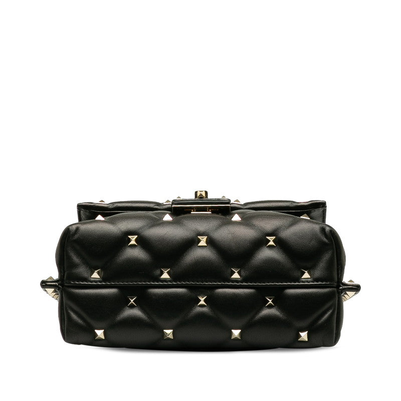 Valentino Leather Candy Studs Chain Shoulder Bag