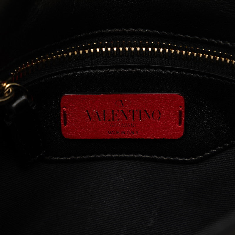 Valentino Leather Candy Studs Chain Shoulder Bag in Very Good Condition