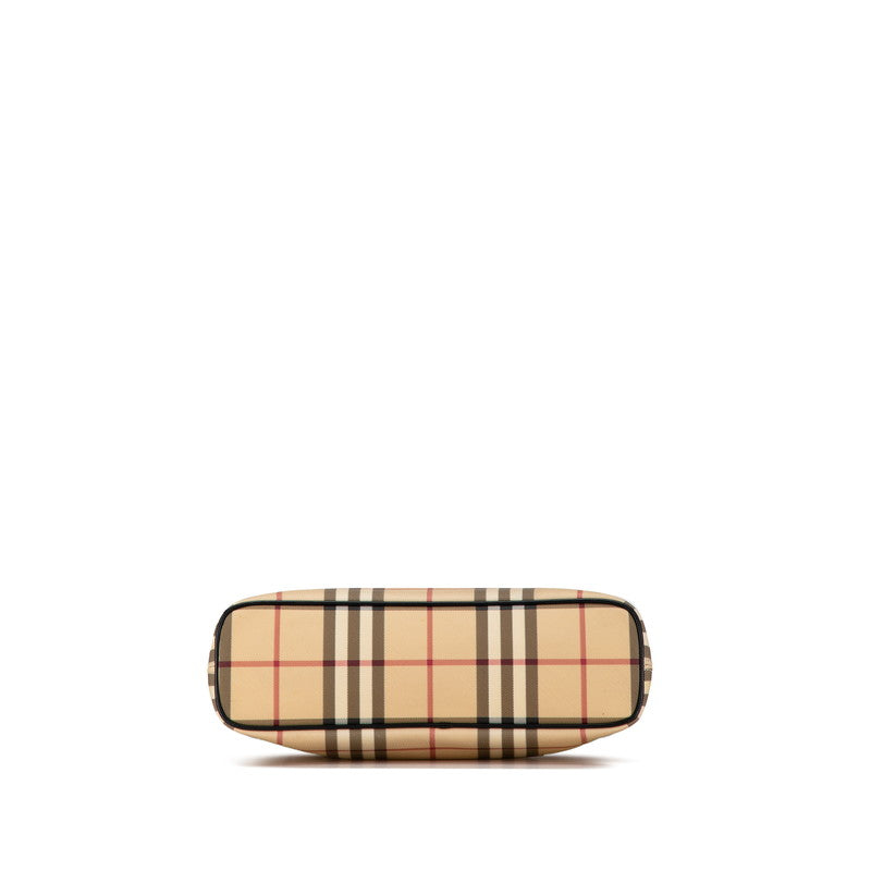 Burberry Nova Check PVC Leather Shoulder Bag in Great Condition