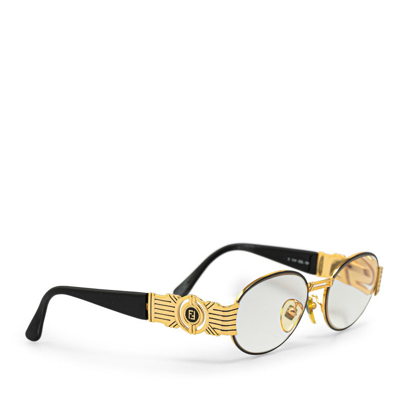 Fendi Prescription Glasses Black Gold Plastic