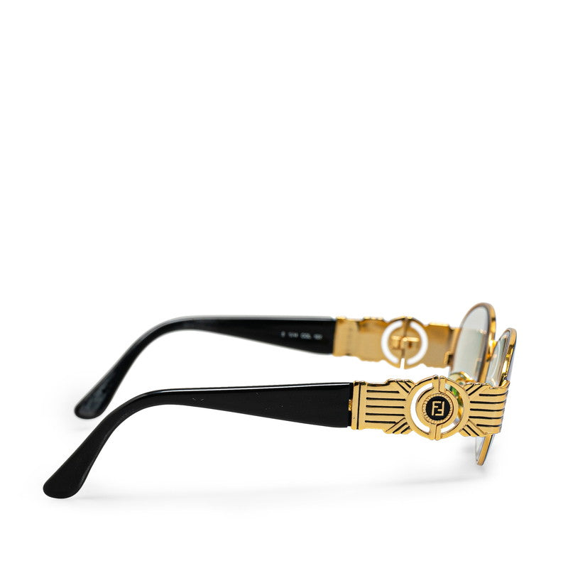 Fendi Prescription Glasses Black Gold Plastic