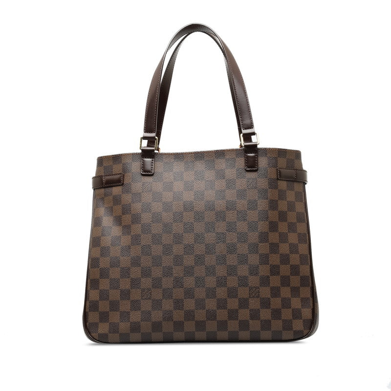 Louis Vuitton Damier Uzes Handbag N51128 Brown PVC Leather in Great Condition