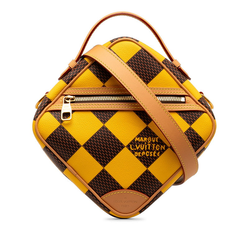 Louis Vuitton Damier Pop Chess Messenger Shoulder Bag N40562 PVC Leather in Great Condition