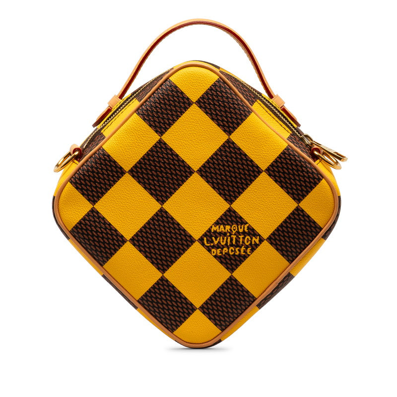 Louis Vuitton Damier Pop Chess Messenger Shoulder Bag N40562 PVC Leather in Great Condition