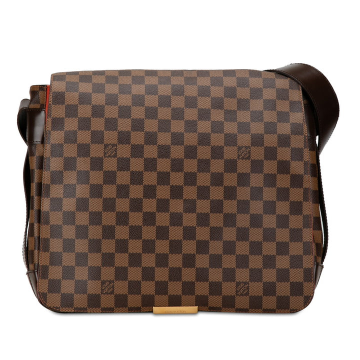 Louis Vuitton Damier Bastille Shoulder Bag N45258 Brown PVC Leather