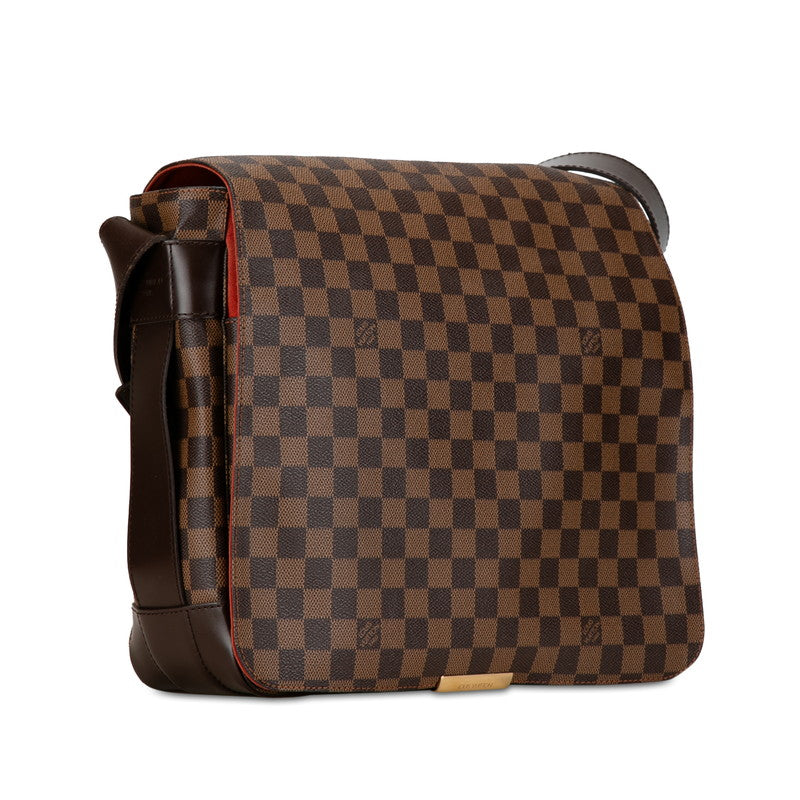 Louis Vuitton Damier Bastille Shoulder Bag Brown PVC Leather