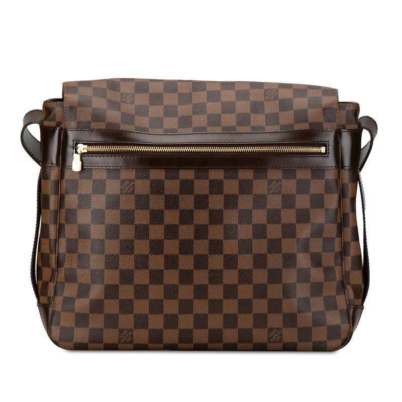 Louis Vuitton Damier Bastille Shoulder Bag N45258 Brown PVC Leather