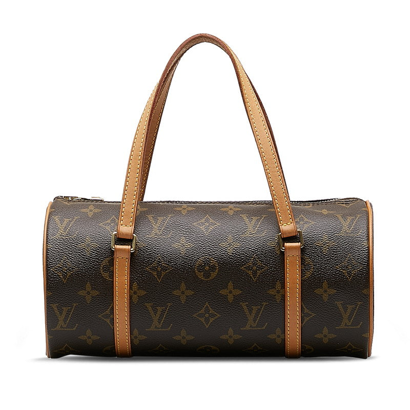 Louis Vuitton Monogram Papillon 26 Handbag M51386 Brown PVC Leather in Very Good Condition