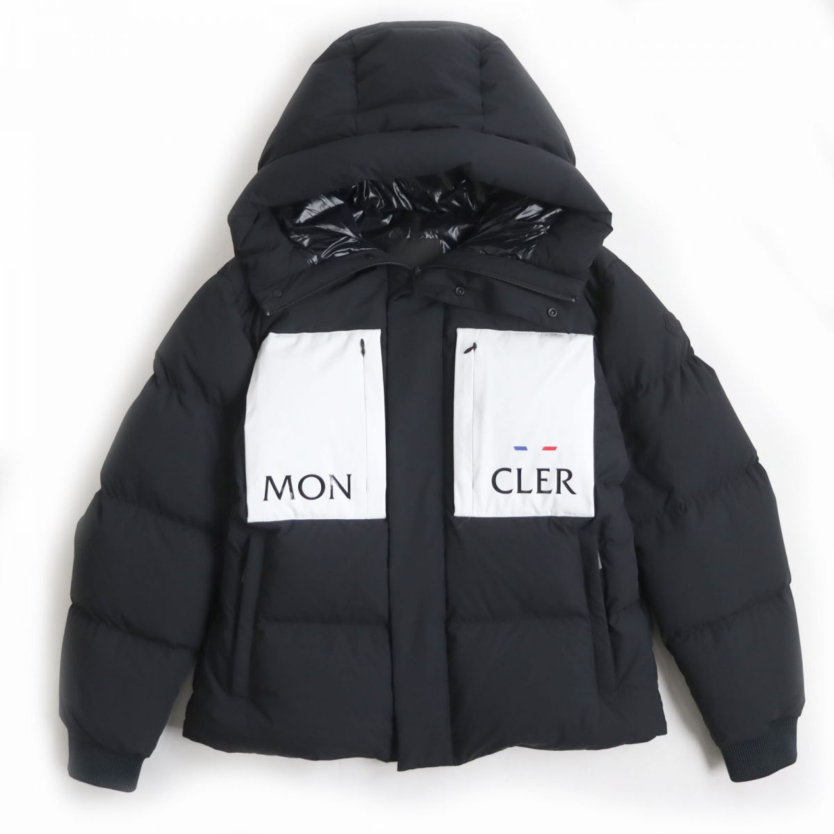 Moncler AMBOISE W-zip Hooded Down Jacket Black