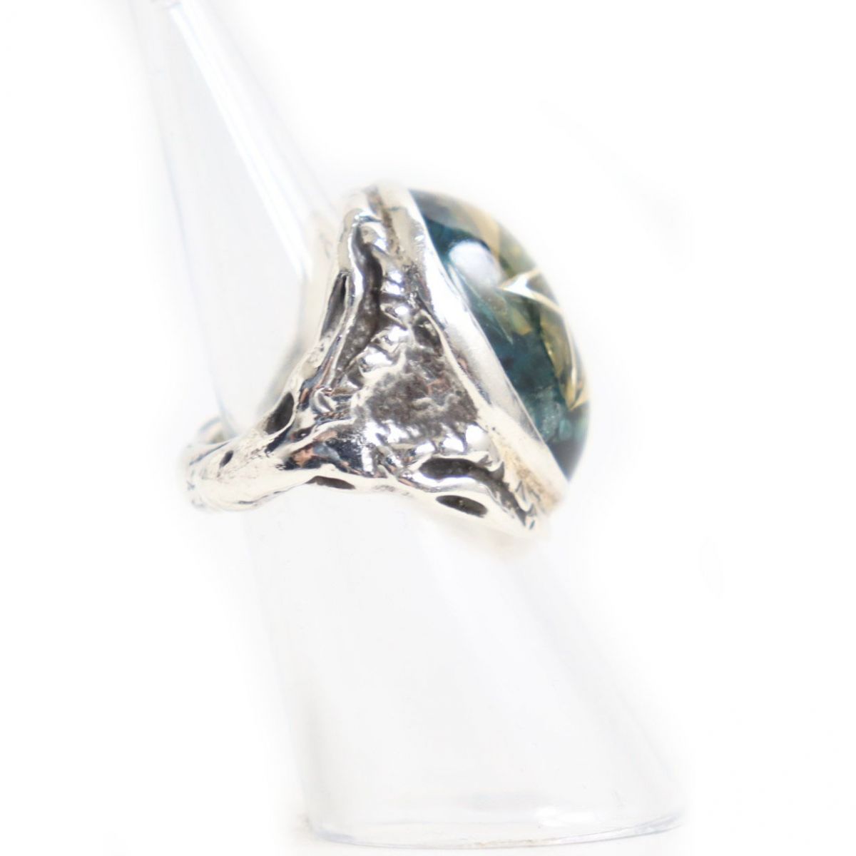 Alex Streeter SV925 Angel Heart Ring Blue