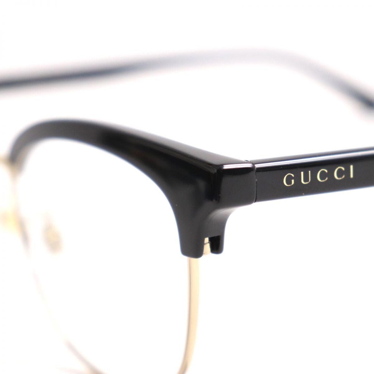 Gucci GG0409OK Sunglasses Black Gold