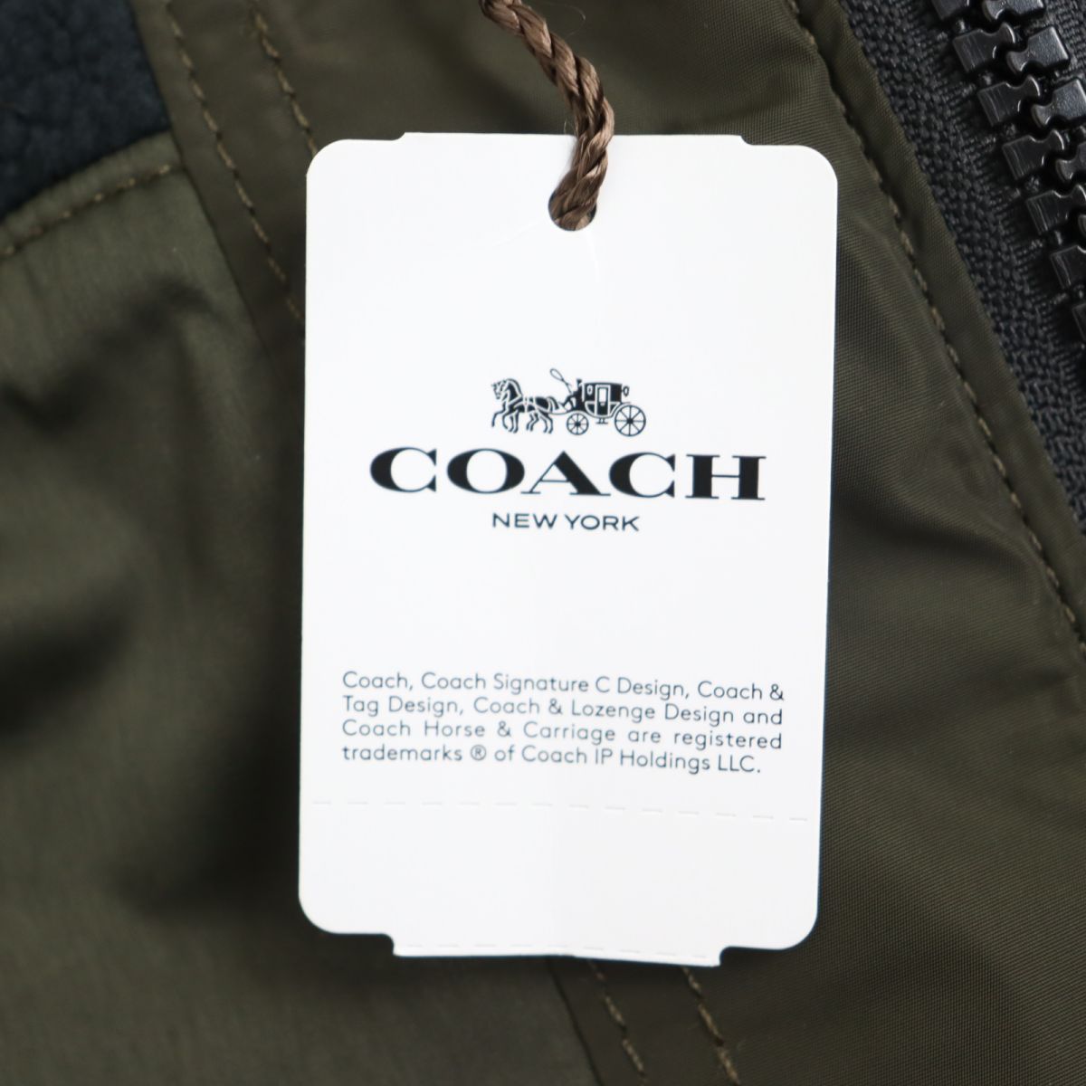 Coach Reversible Fleece Jacket F78476 S