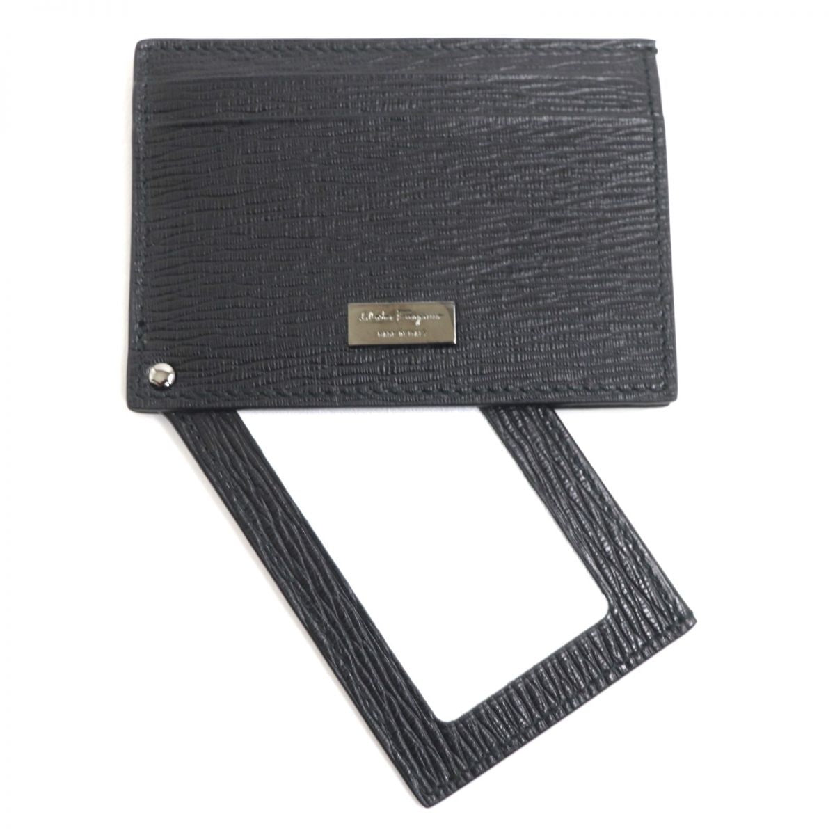 Salvatore Ferragamo Leather Slim Card Case