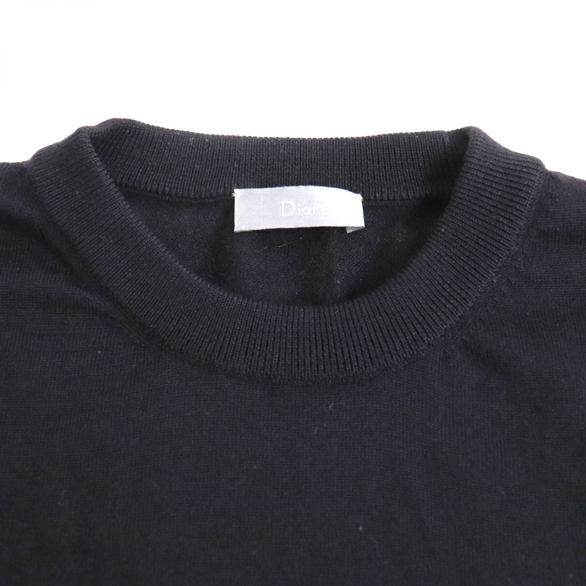 Dior Homme Wool Logo Knit Sweater Black M