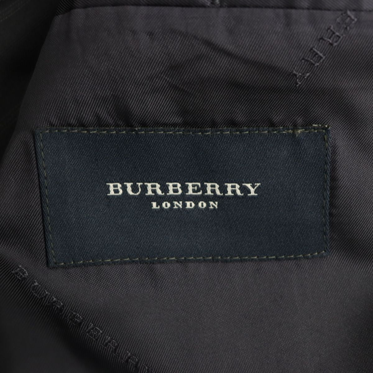 Burberry Stripe Suit Jacket/Pants Set Navy 46