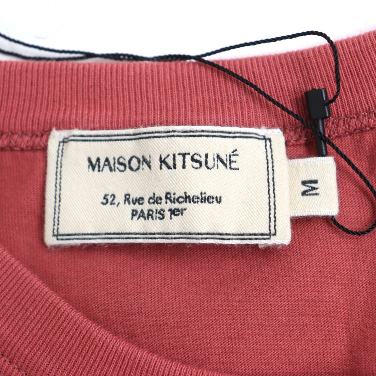 Maison Kitsune Cotton T-shirt Pink M