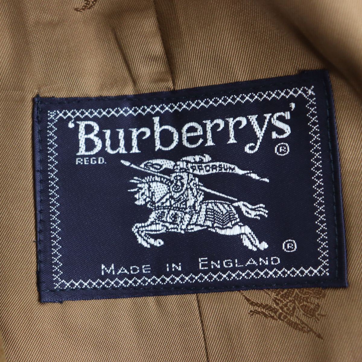 Burberry Vintage Cashmere Long Coat Brown Men's