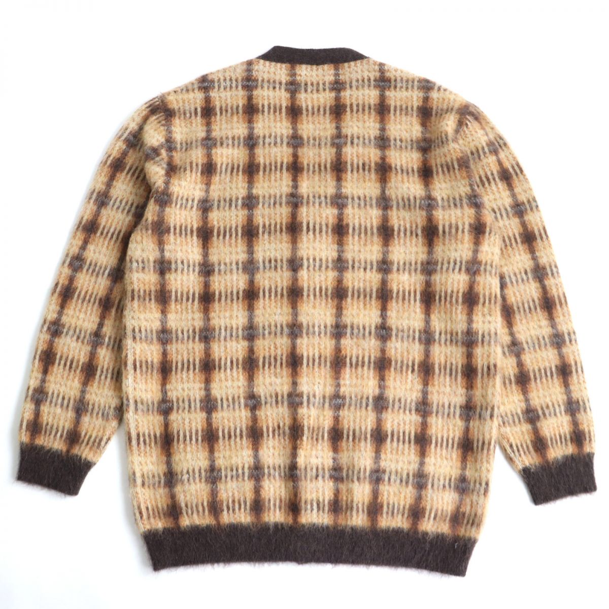 Celine Mohair Alpaca Cardigan Brown