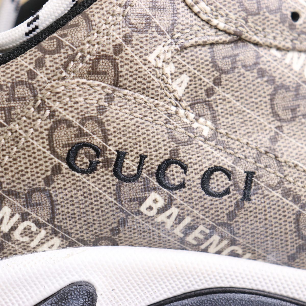 Gucci x Balenciaga GG Supreme Sneakers