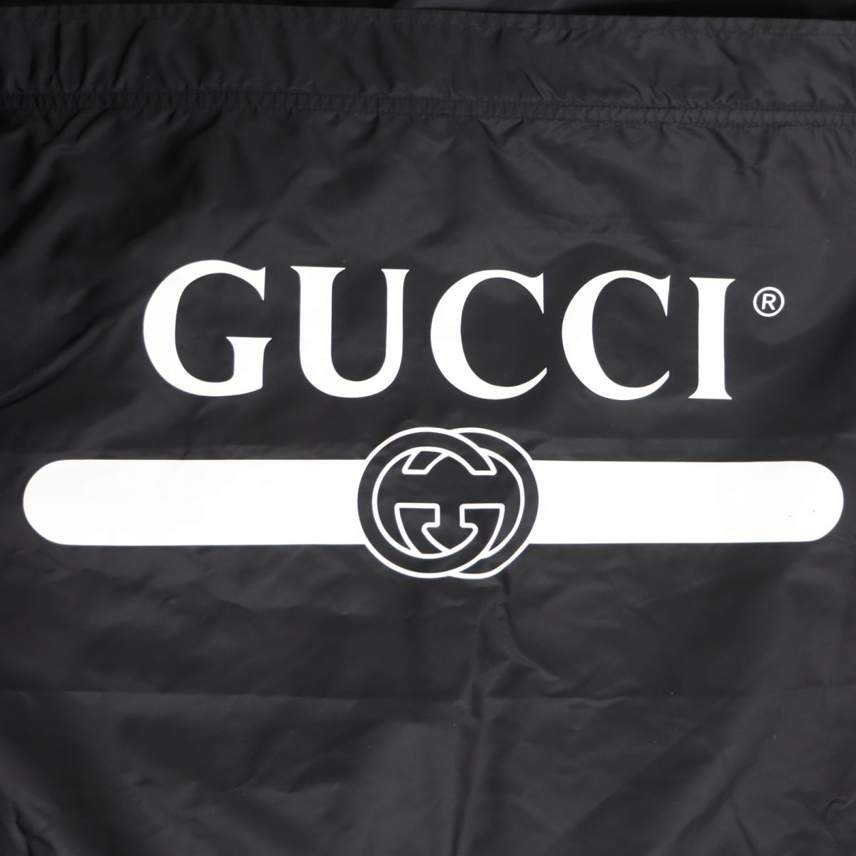 Gucci Nylon Coat Interlocking G Logo Black M