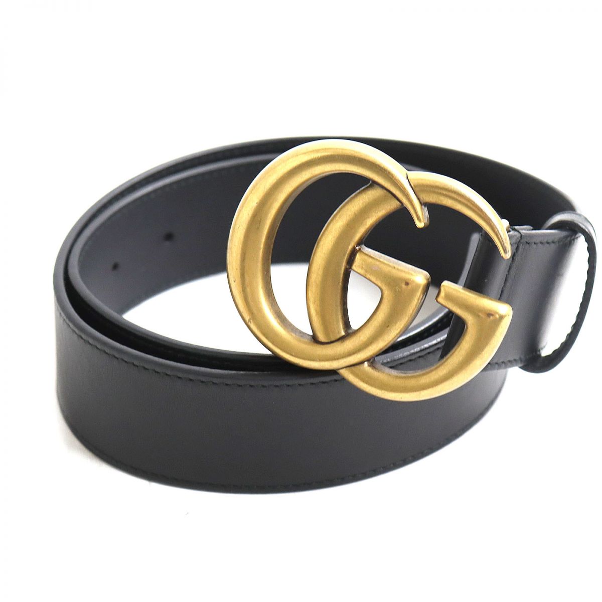 Gucci GG Marmont Leather Belt Black