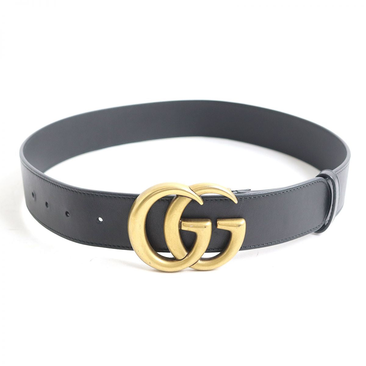 Gucci GG Marmont Leather Belt Black