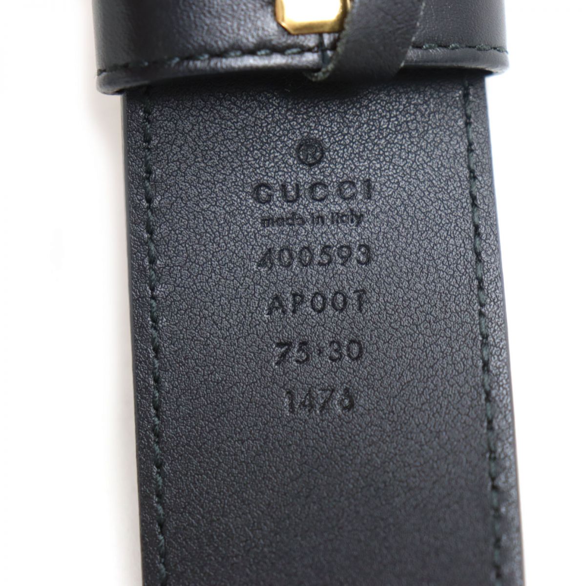 Gucci GG Marmont Leather Belt Black