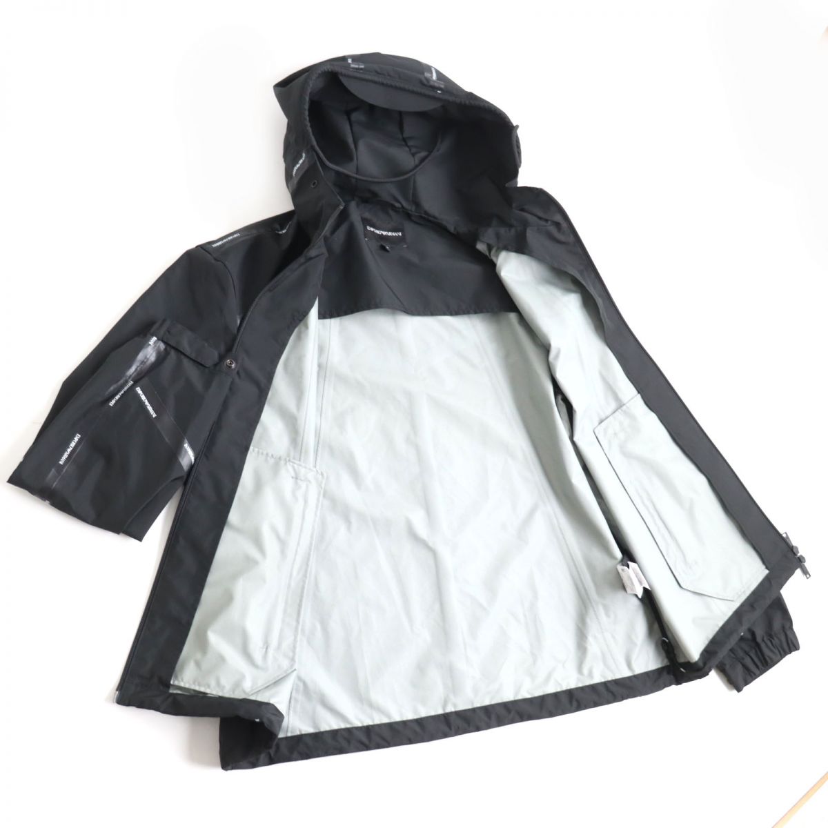 EMPORIO ARMANI Nylon Jacket Blouson Black