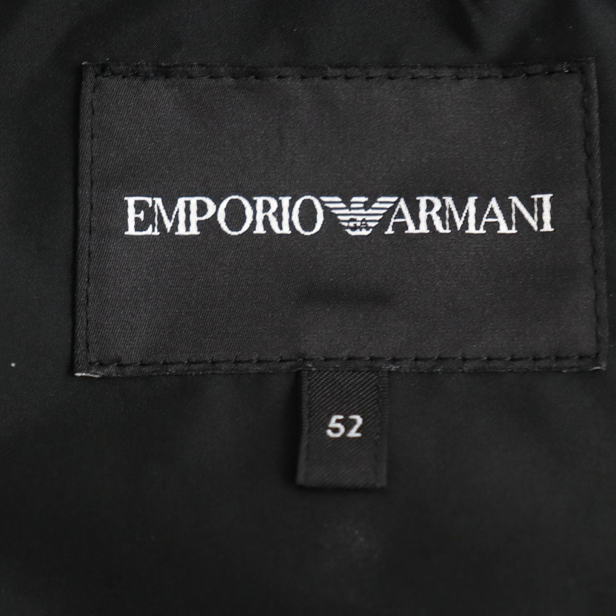 EMPORIO ARMANI Nylon Jacket Blouson Black