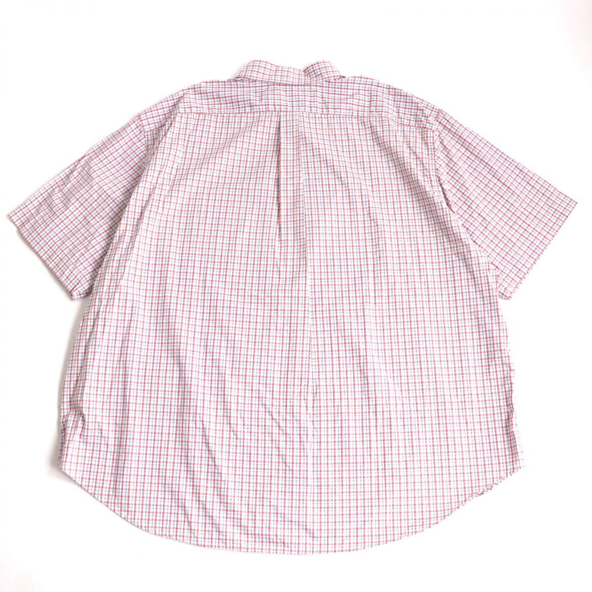 Gucci Logo Button Check Oxford Shirt Multicolor