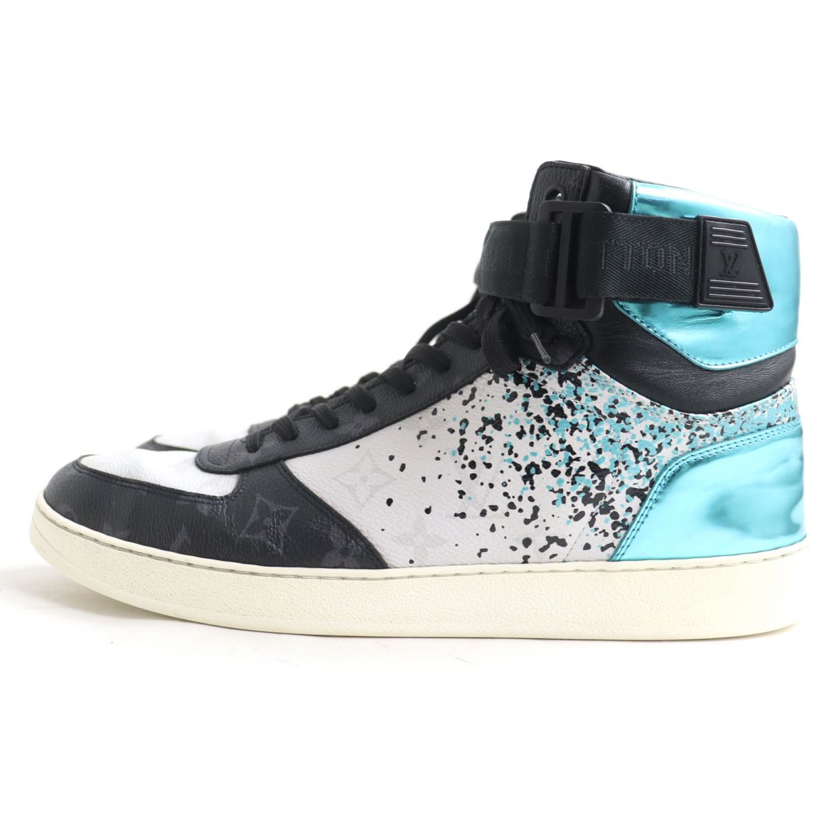 Louis Vuitton Rivoli Monogram Eclipse High-Cut Sneakers