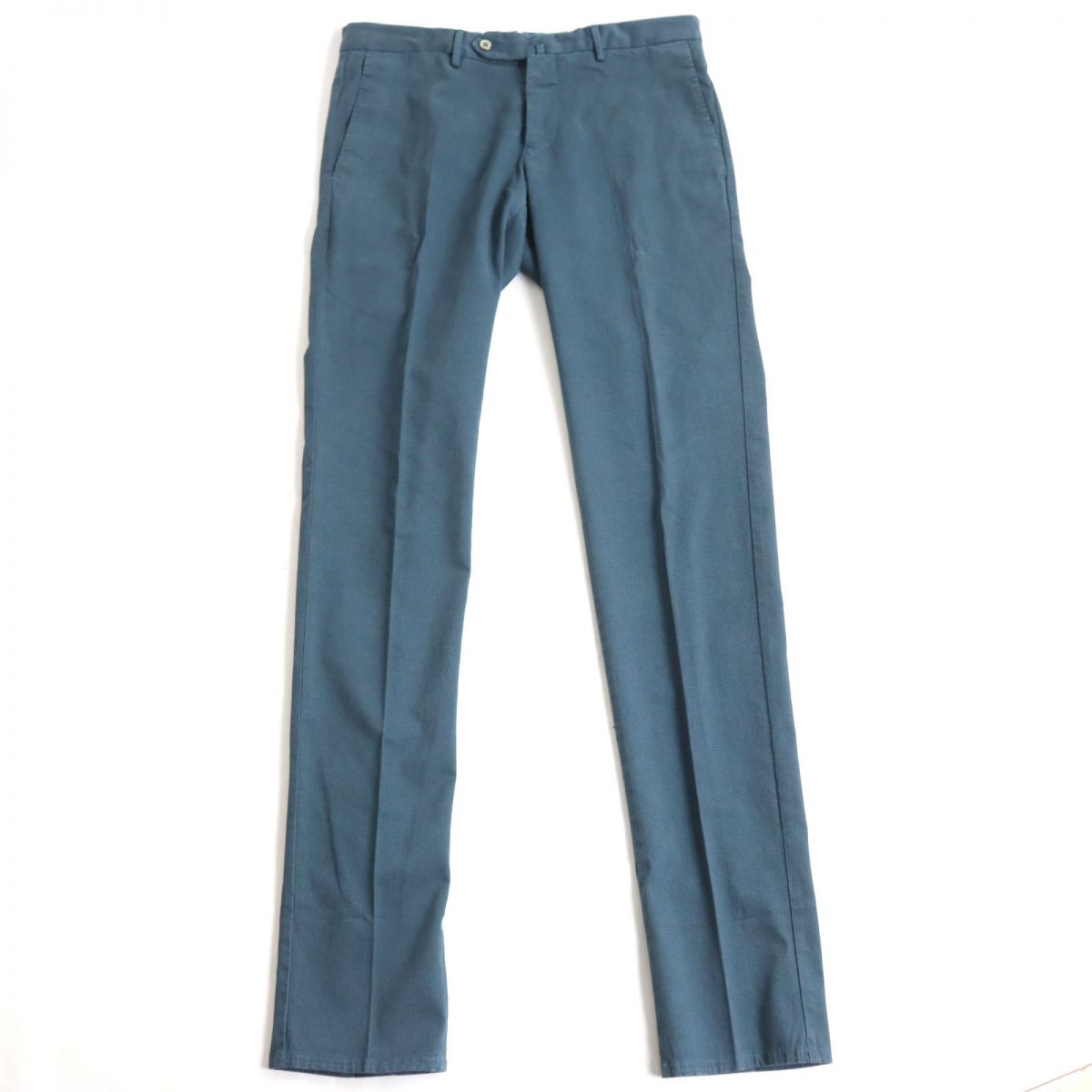 PT01 NOVECENTO Cotton Pants Green Size 46