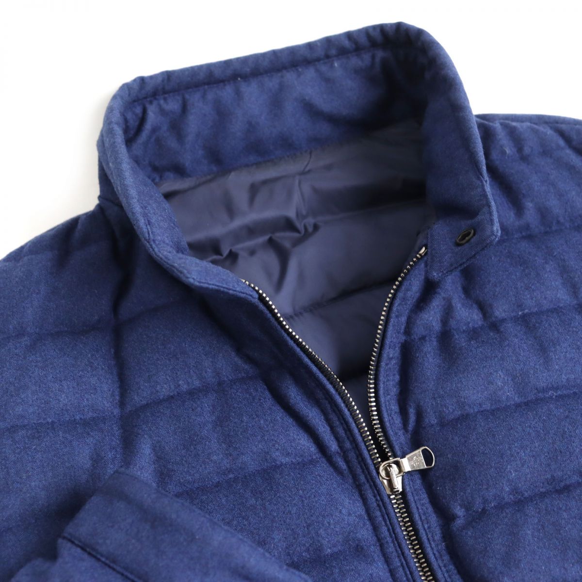 Moncler DELABOST Wool Jacket, Men's, Blue