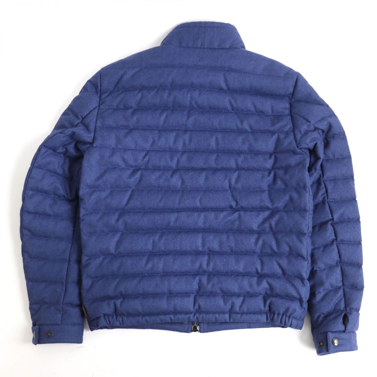 Moncler DELABOST Wool Jacket, Men's, Blue