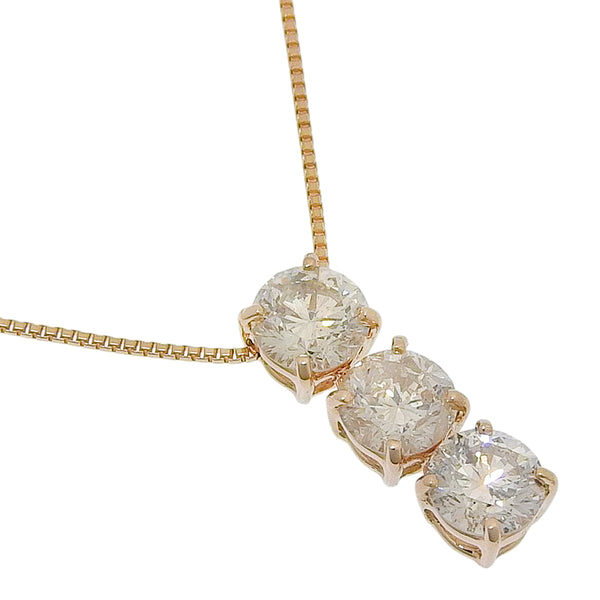 Au750 Diamond Necklace